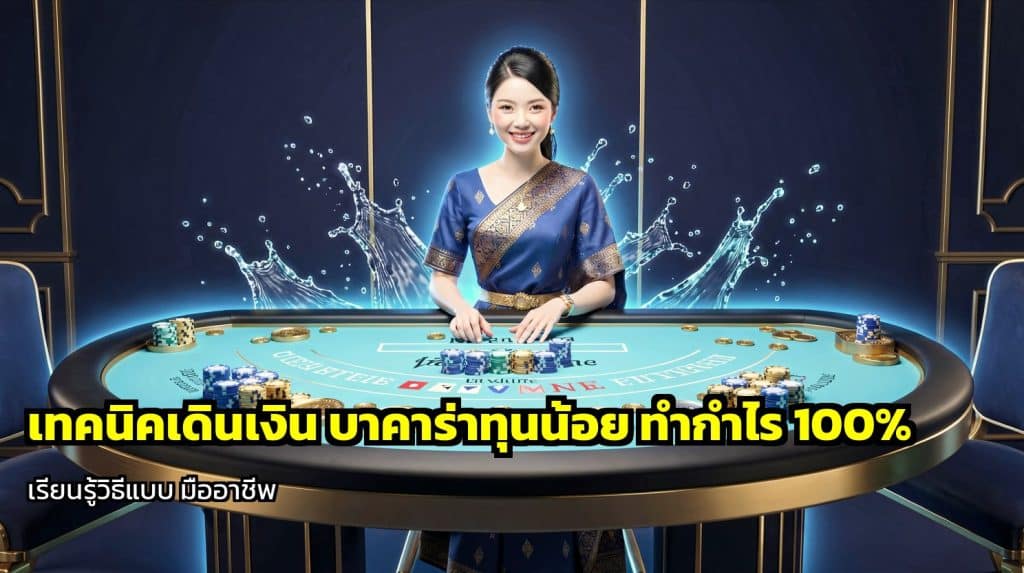 เทคนิคเดินเงิน บาคาร่าทุนน้อย